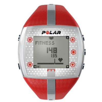 Polar FT7 Pulsklokke Red/Silver