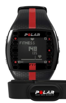 Polar FT7 Pulsklokke Black/Red