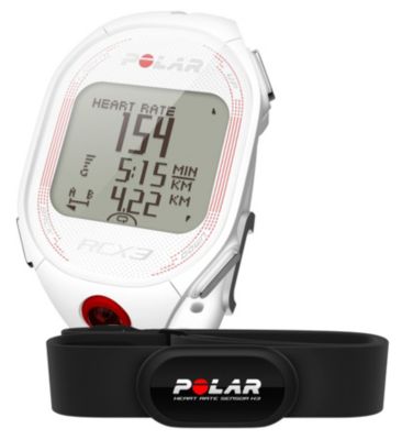 Polar RCX3 Pulsklokke Hvit