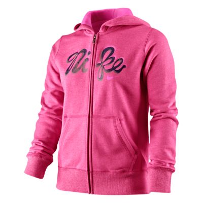 Nike YA76 Ft Fz Hoody-BK Jr