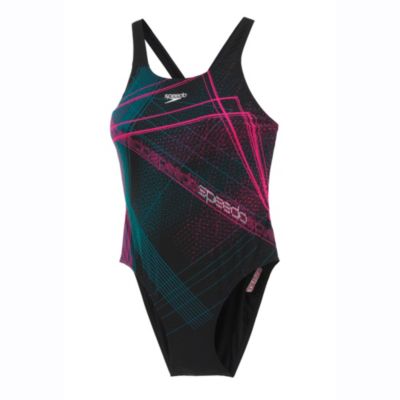 Speedo PLMT Powerback Badedrakt Dame 